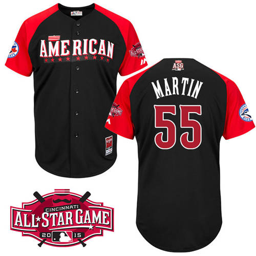 American League Authentic Russell Martin 2015 All-Star Stitched Jersey